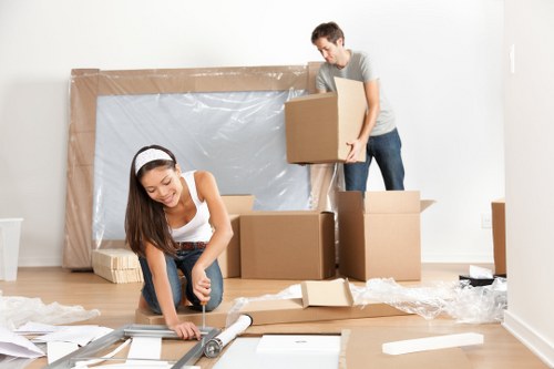Professional packing team at Storage Dulwich