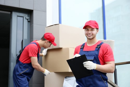 Man and Van service assisting with a move in Dulwich