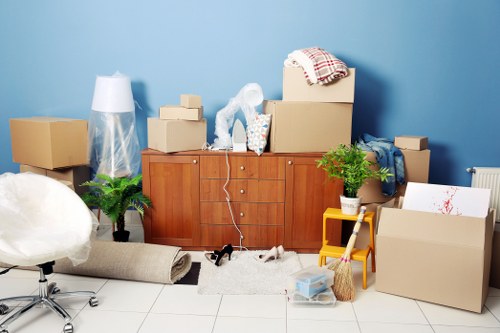 Customer service assisting packing in Dulwich
