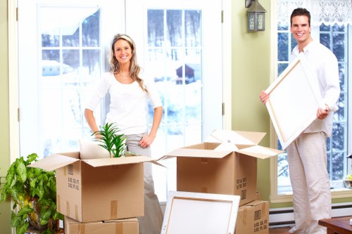 Eco-friendly moving services with a van in Dulwich